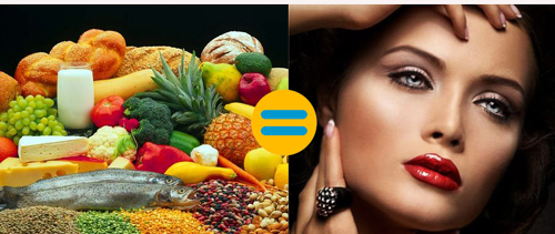 Healthy Food Keeps You Beautiful Too